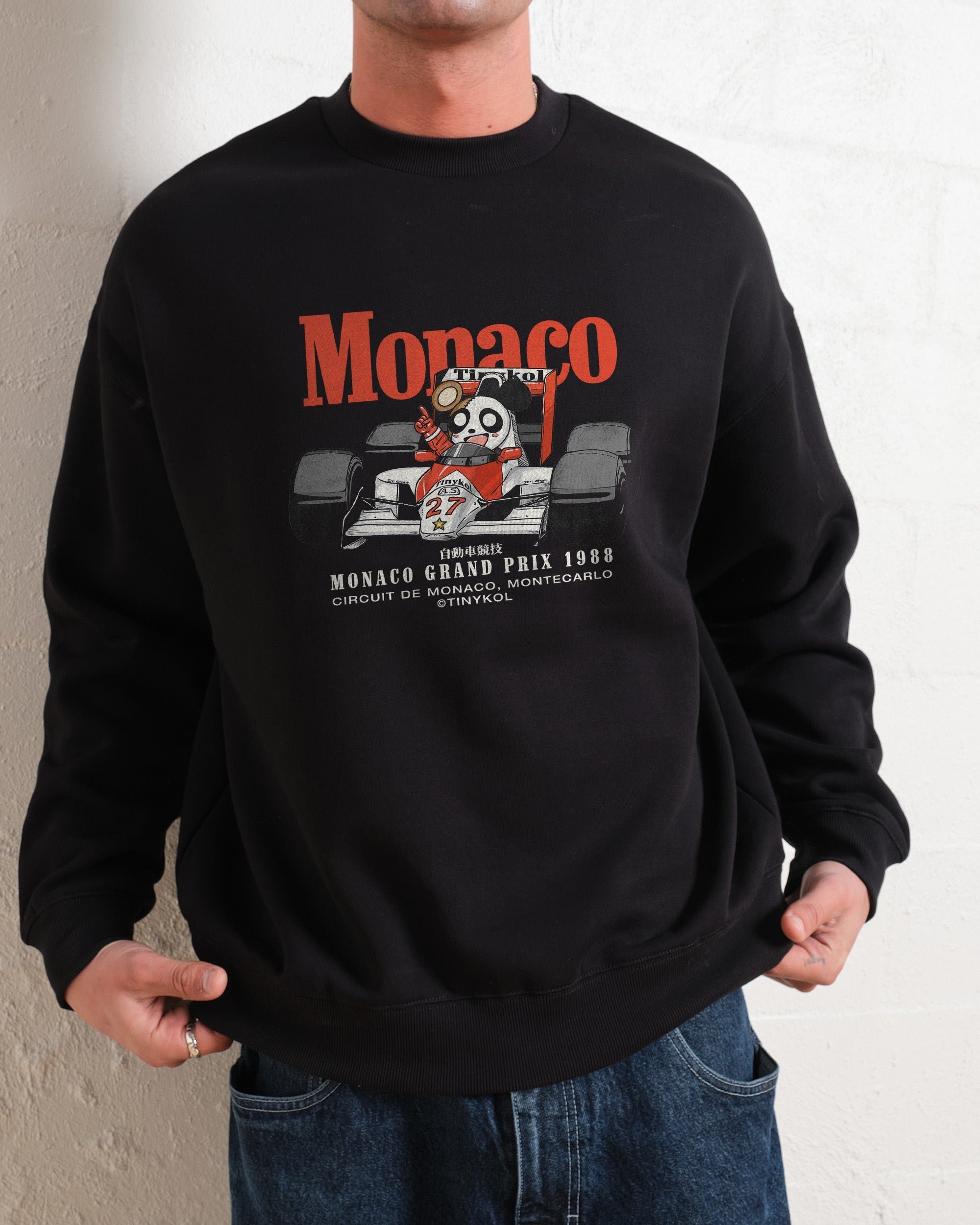Monaco Racing Unisex Sweatshirt - Premium 340gsm Cotton Polyester Graphic Print