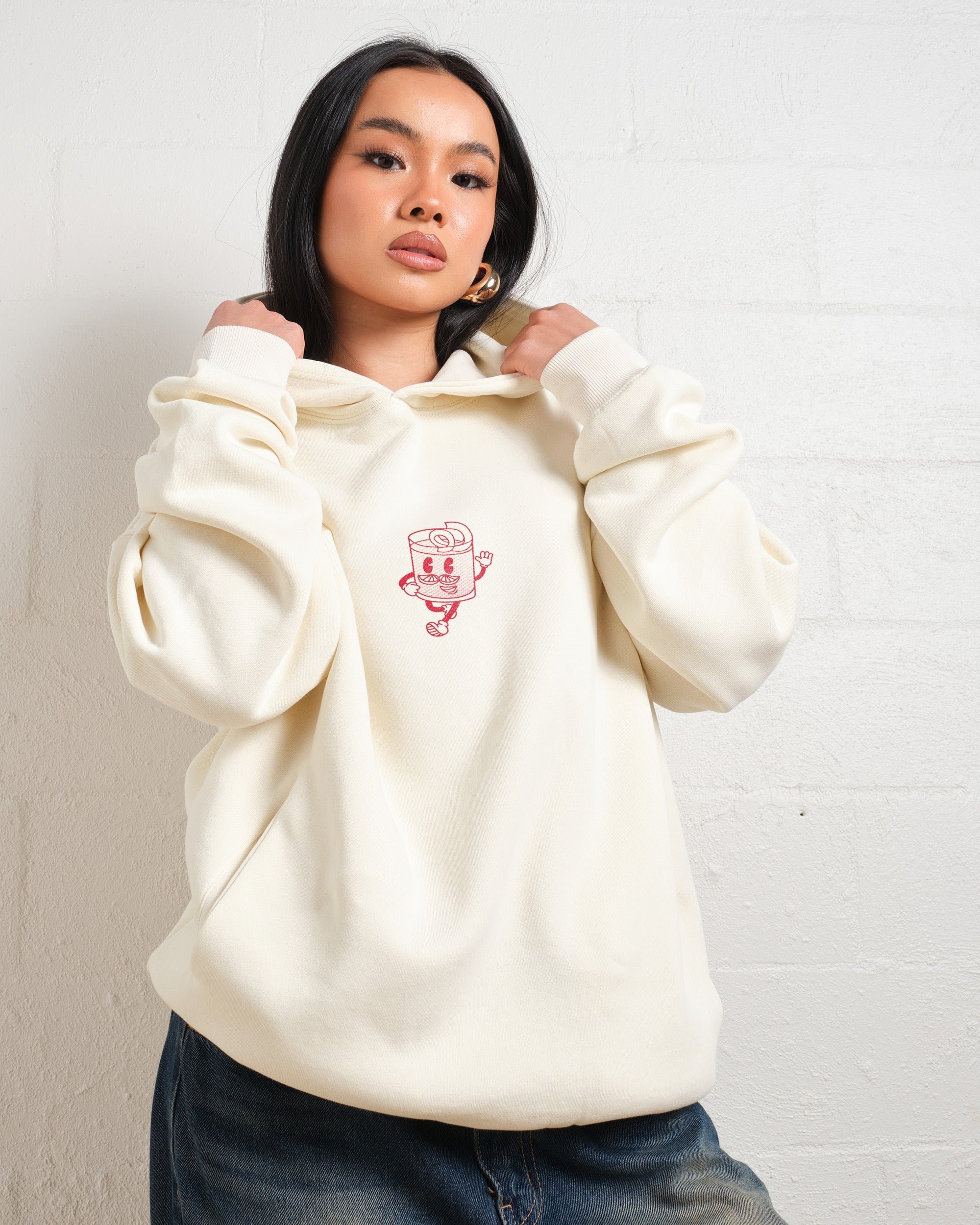 Negroni Hoodie Unisex 90s Boxy Fit 340gsm Cotton Polyester Blend