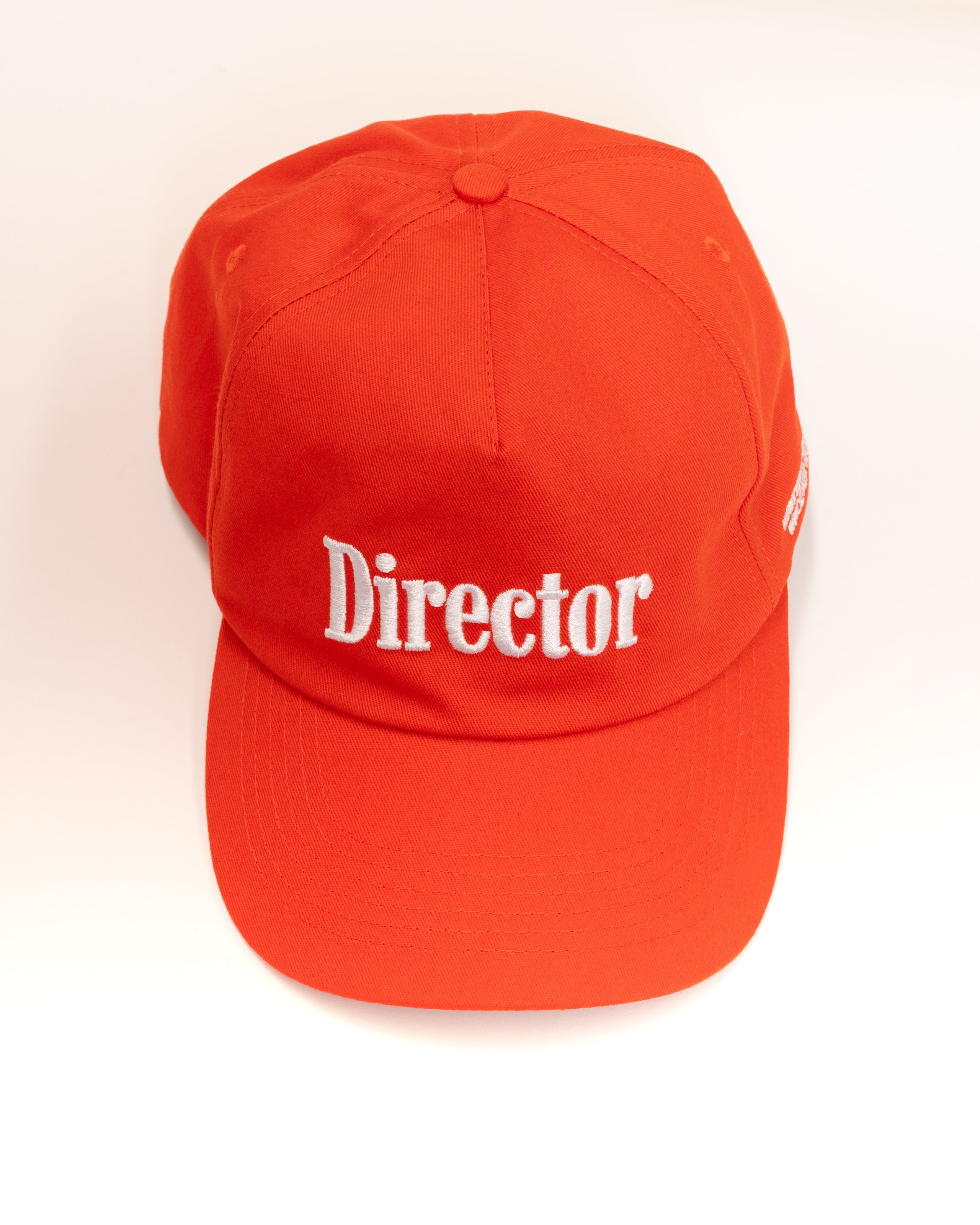 Director Hat Premium 100% Cotton Adjustable Unisex Cap by Threadheads