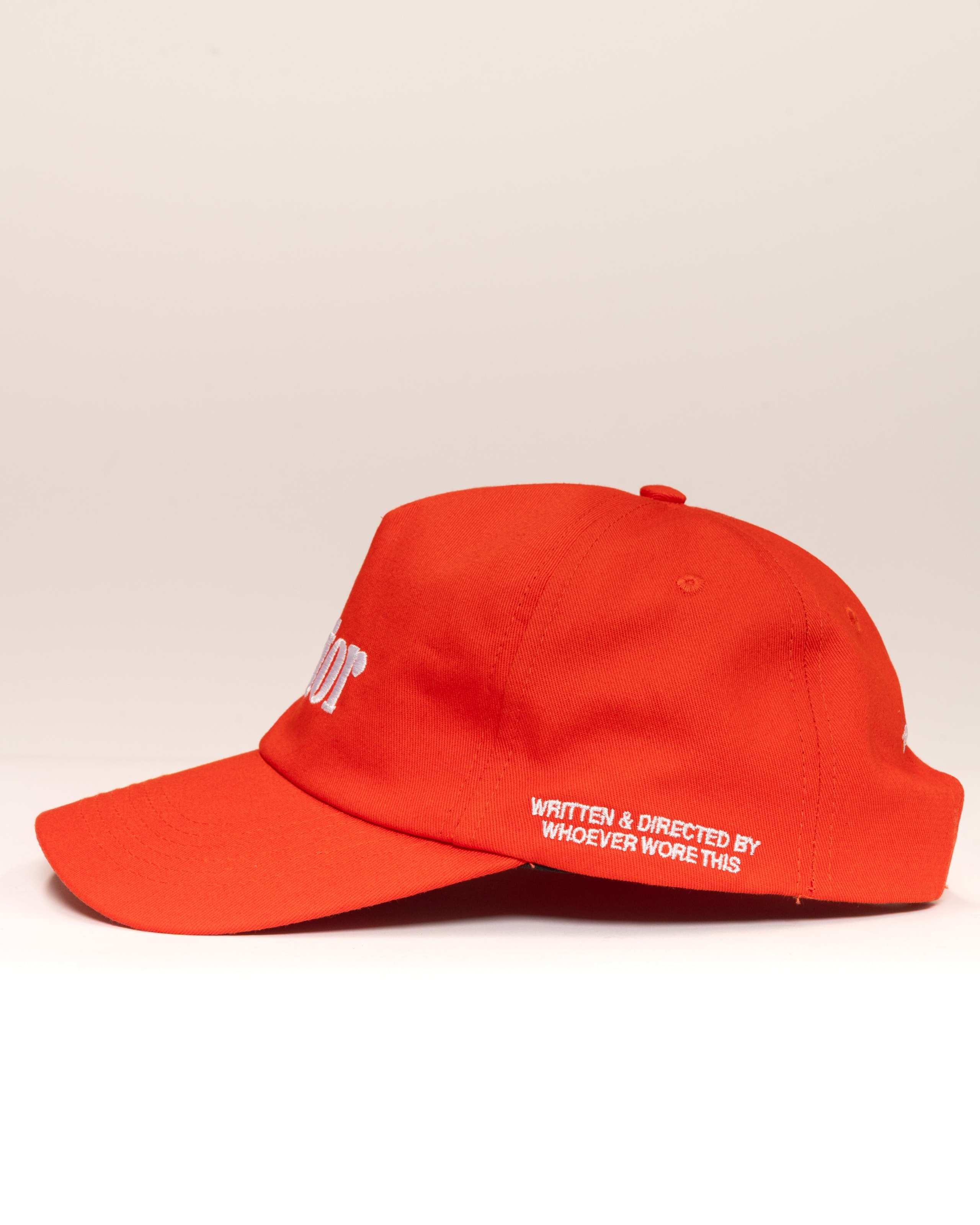 Director Hat Premium 100% Cotton Adjustable Unisex Cap by Threadheads