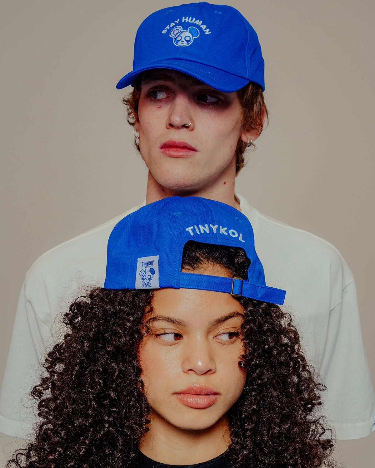 Dr. Chan Stay Human Cotton Baseball Cap - Classic Six-Panel Embroidered Hat