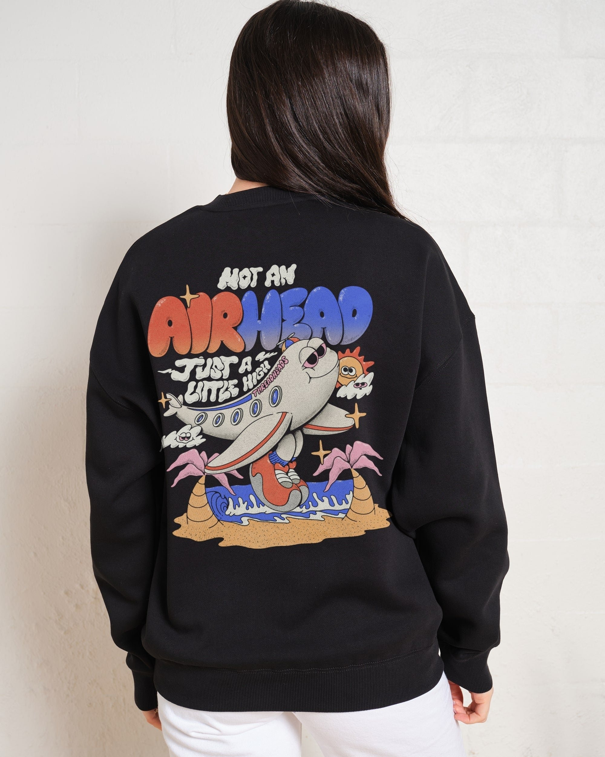 Airhead Graphic Unisex Sweatshirt 340gsm Cotton Polyester Blend