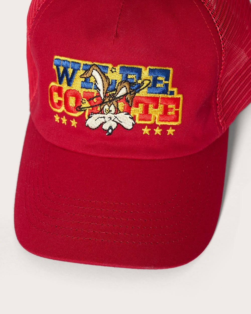 Wile E. Coyote Trucker Hat - Official Looney Tunes Premium Mesh Adjustable Unisex